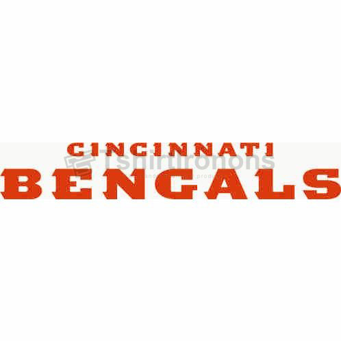 Cincinnati Bengals T-shirts Iron On Transfers N463 - Click Image to Close